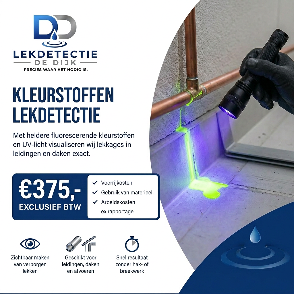 Kleurstoffen lekdetectie